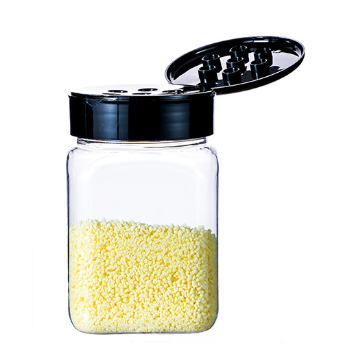 6oz Square Plastic Spice Bottles