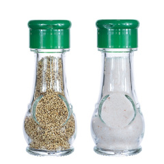 Tall Glass Seasoning Bottle