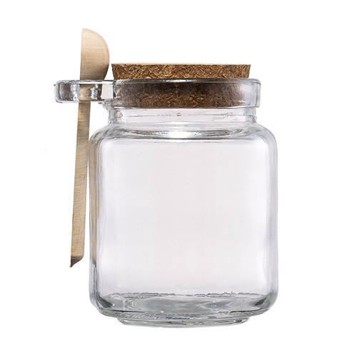 Spice jar with cork