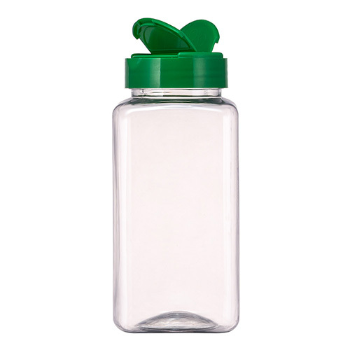 Square Plastic Spice Bottles