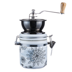 Manual coffee grinder set