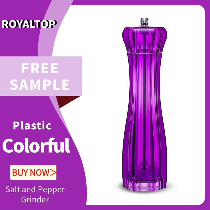 2023 Royaltop New Plastic Salt Pepper Grinder
