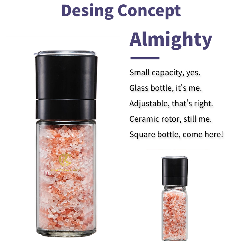 A-054 Ceramic rotor salt shaker and pepper grinder use test