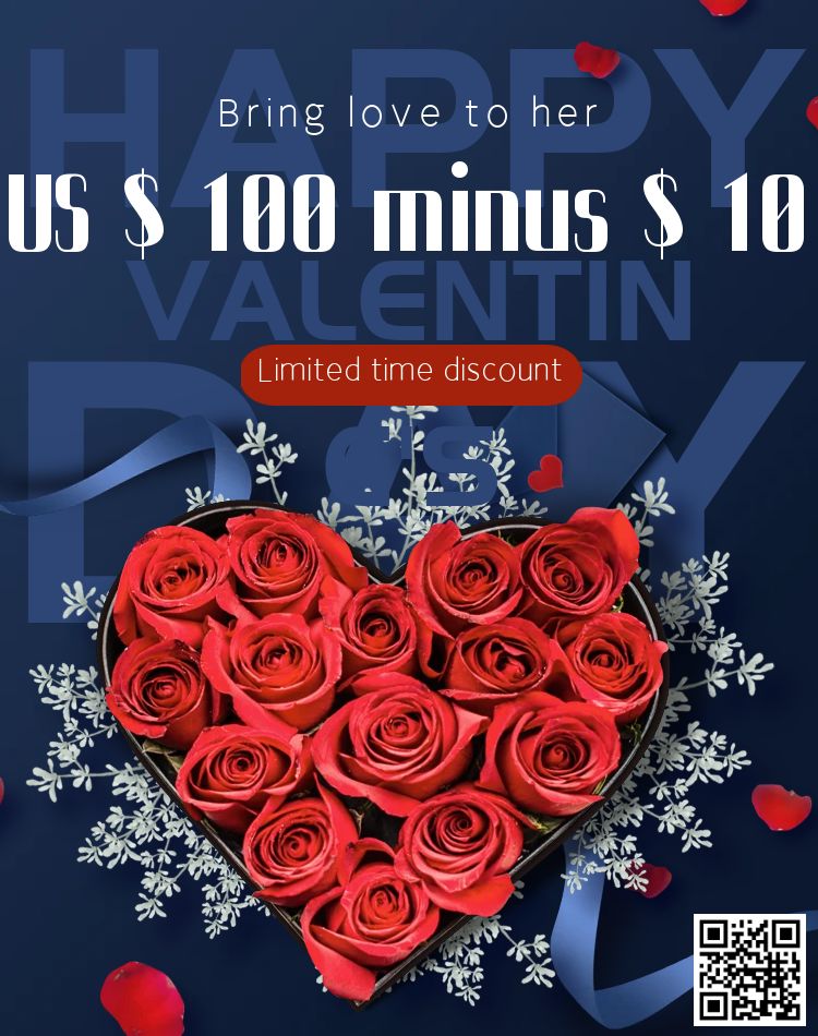 Limited time offer on Valentine's Day