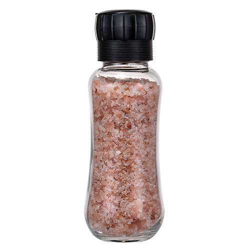 salt mill &amp; pepper grinder with glass bottle