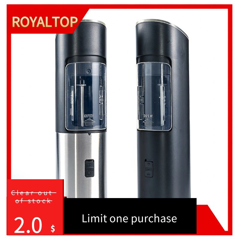 Discount! Electric gravity salt and pepper coffee grinder on sale