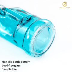 Swing top glass bottle
