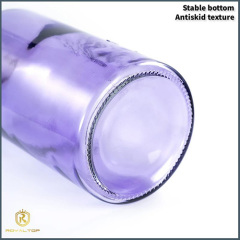 Glass juice bottle