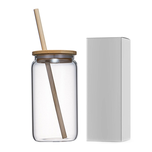 Why do I need a glass beer can with a straw?