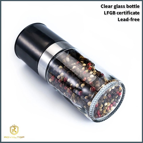Pepper Grinder with 100ml glass bottle