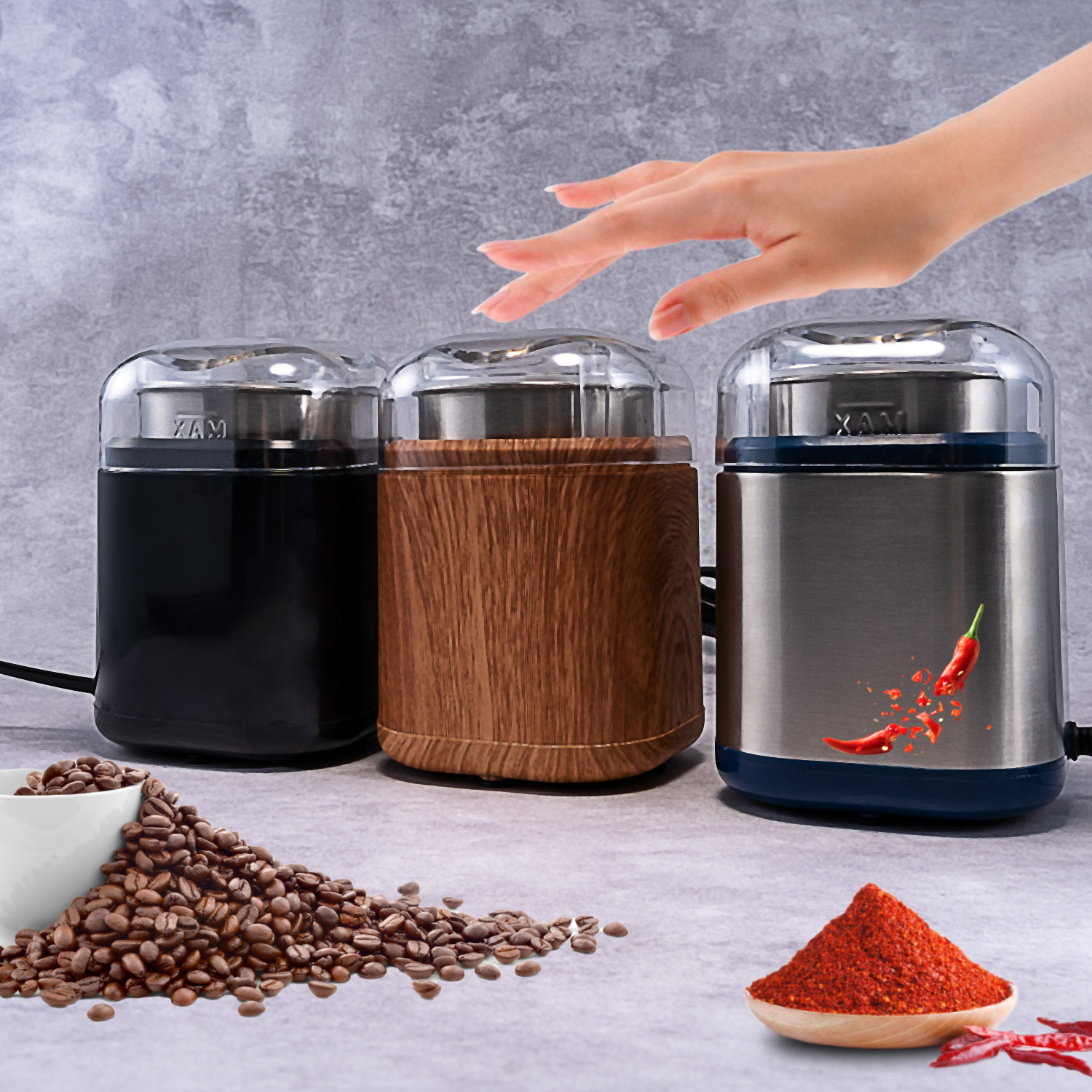 2023 New Electric Coffee &amp; Spice Grinder (DSCM-06)