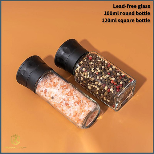 120ml Glass Pepper Grinder