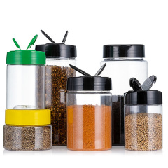 Plastic Spice Bottle with Shaker Lid