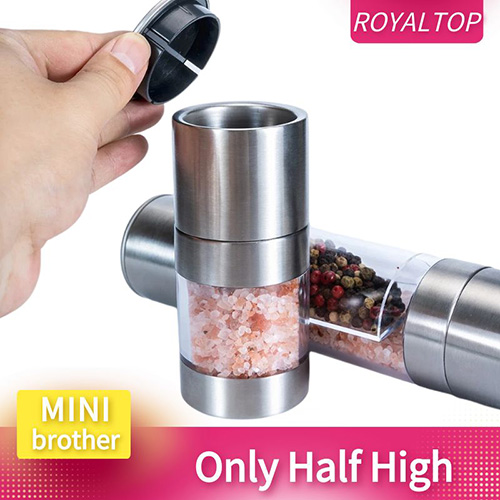 2-in-1 Salt Pepper Grinder