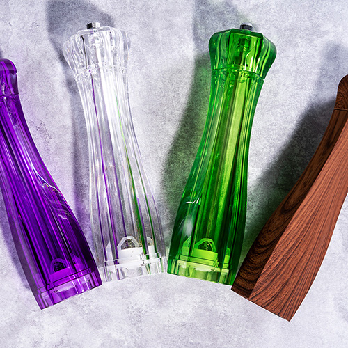Plastic Salt Mill and Pepper Grinder