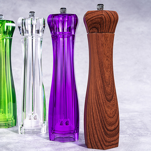 Plastic Salt Mill and Pepper Grinder