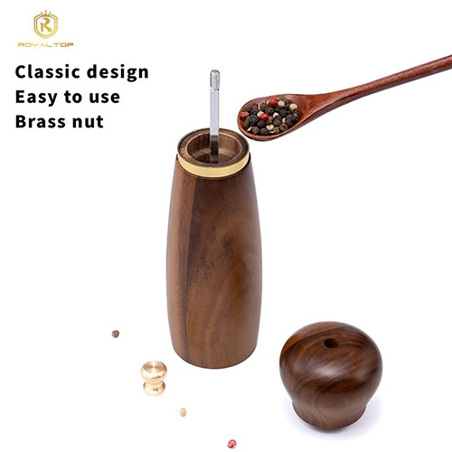 How do you refill a next salt grinder?