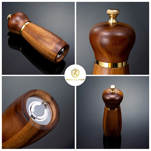 Acacia Wood Pepper Grinder