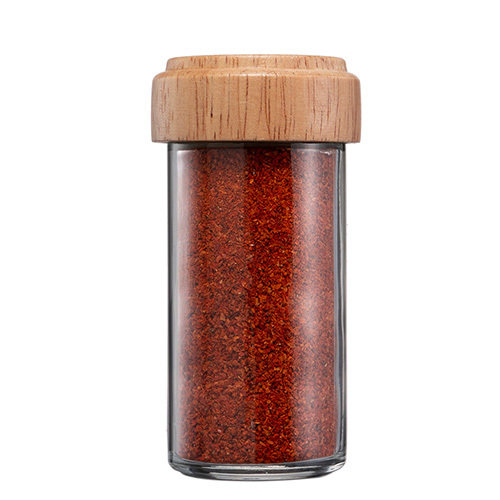 100ml Wooden Lid Spice Shaker &amp; Bottle