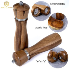 Acacia & Olive Wood Pepper Grinder
