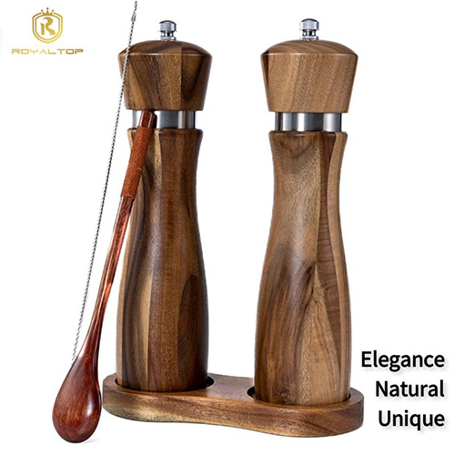 Acacia & Olive Wood Pepper Grinder