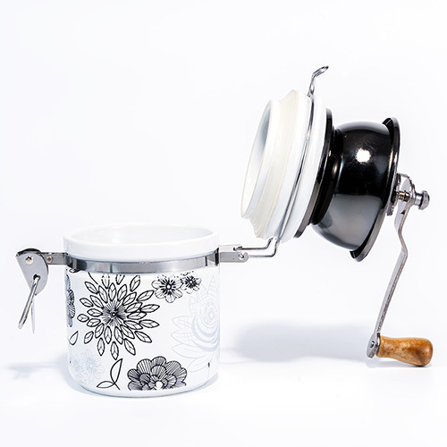 Manual coffee grinder set