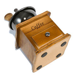 Wooden Coffee Grinder Set