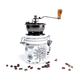Manual coffee grinder set