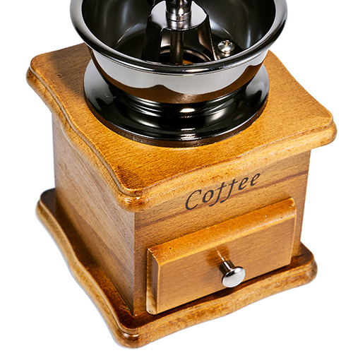 Wooden Coffee Grinder Set