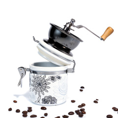Manual coffee grinder set