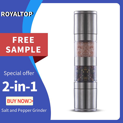 2 in 1 Salt and Pepper Grinder