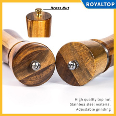 Wooden Salt and Pepper Grinder Set
