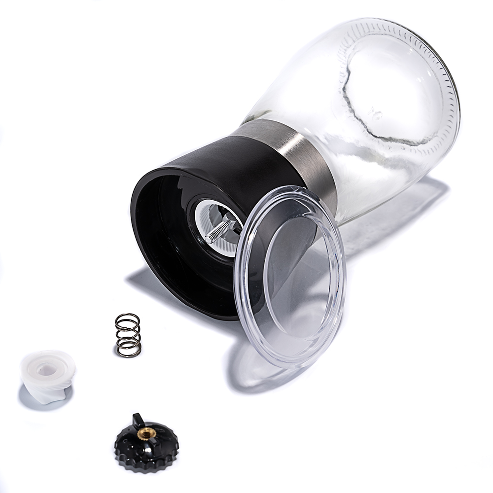 What is inside of a pepper grinder?