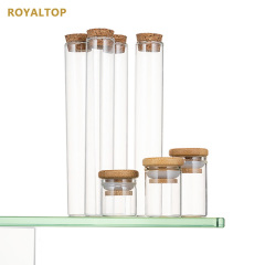 Borosilicate Glass Tube With Lid