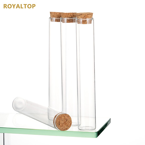Borosilicate Glass Tube With Lid