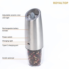 USB Rechargeable Salt & Pepper Grinders