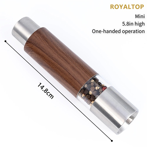 Thumb Pump Salt & Pepper Mill