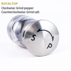 2 in 1 Manual Salt and Pepper Mill