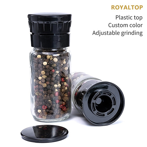 100ml Salt Shaker Pepper Grinder Bottles