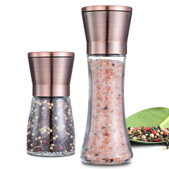 Rose Gold Salt And Pepper Grinder Set