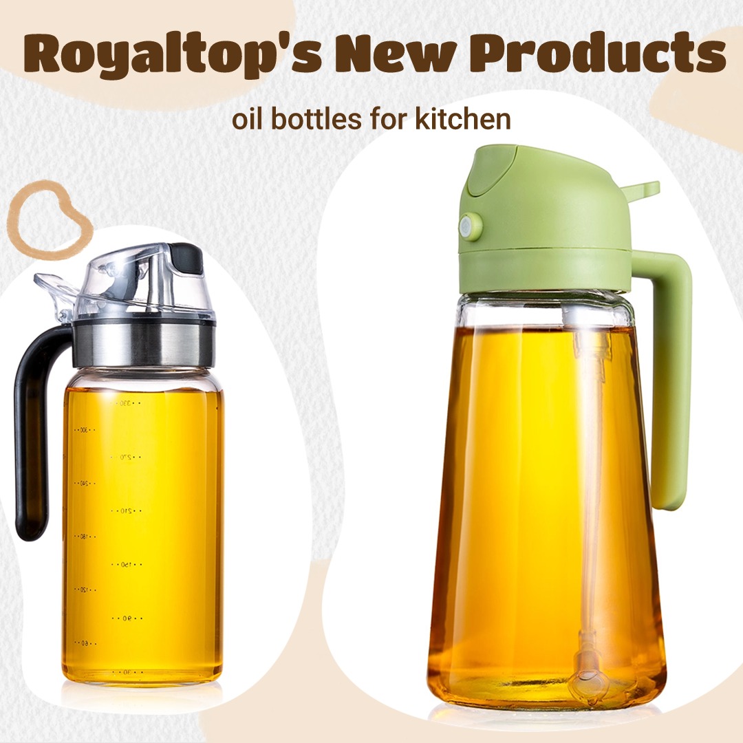 New Arrivals! Kitchen Cooking Oil Bottle