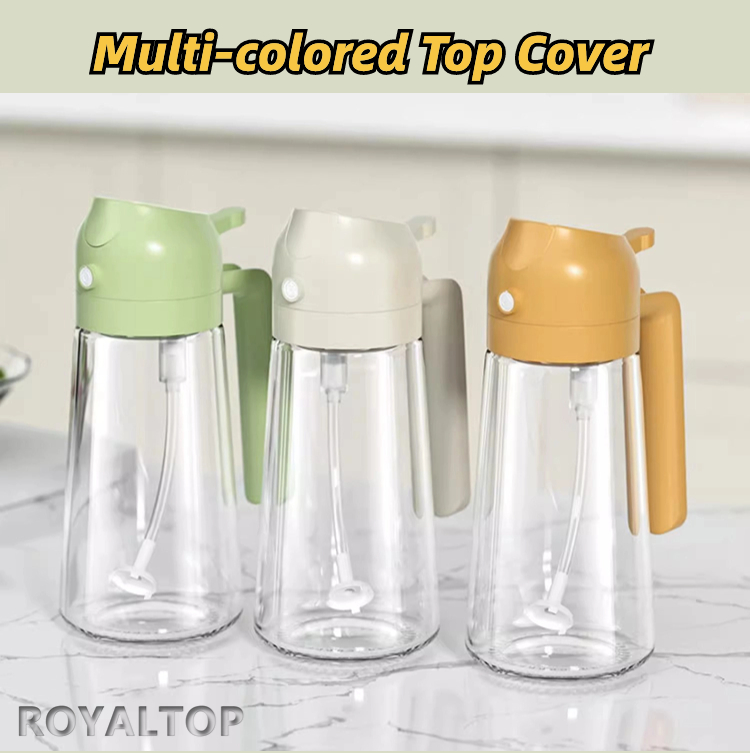 How to use 2 in 1 oil spray dispenser