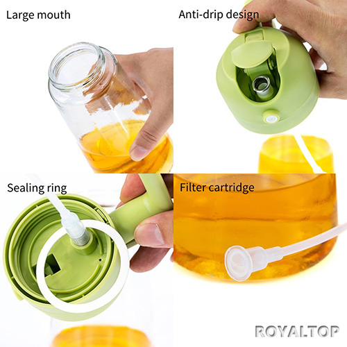 2 In 1 Oil Sprayer & Dispenser