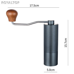 Coffee Grinder with Stainless Steel Burr