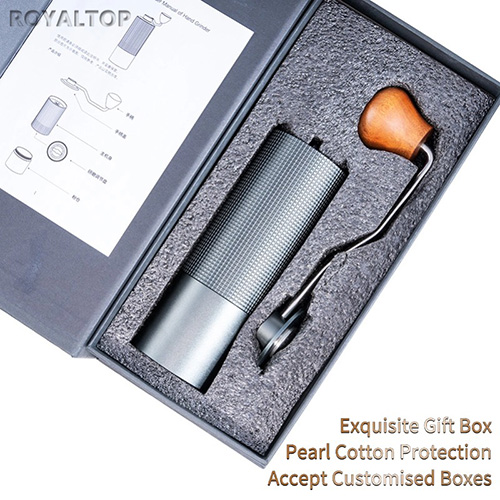Coffee Grinder with Stainless Steel Burr