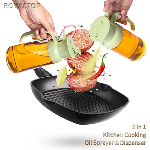 550ml 2-in-1 Oil Dispenser for Kitchen