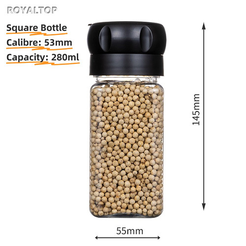 Square Salt Shaker & Pepper Mill