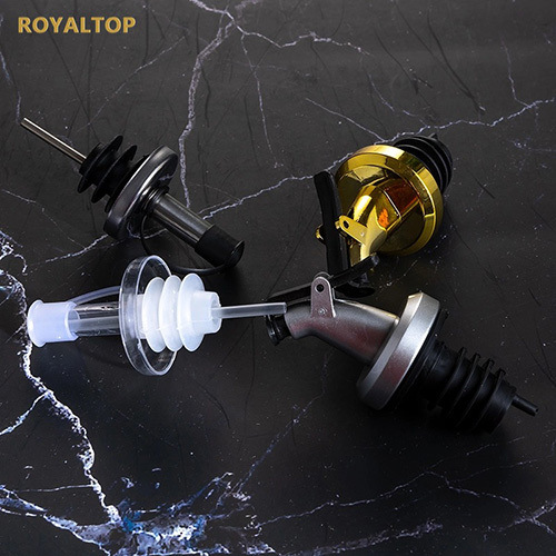 Square Glass Olive Oil Dispenser Bottle