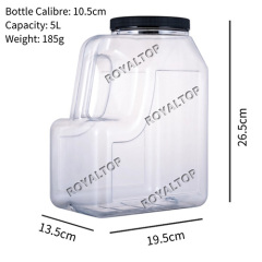 PET Plastic Container for Food Spice Sauce