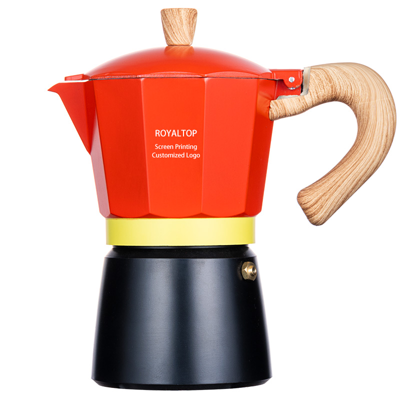 3/6 Cup Moka Pot for Camping